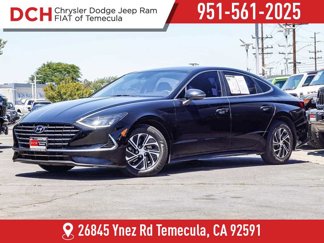 Used 2022 Hyundai Sonata Blue image 1