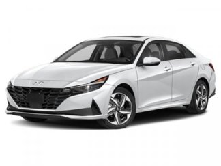 Used 2021 Hyundai Elantra Blue image 1
