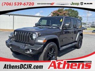 Certified 2021 Jeep Wrangler Unlimited Sport image 1
