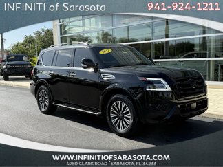 Used 2021 Nissan Armada SL w/ Midnight Edition Package image 1