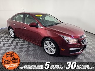 Used 2015 Chevrolet Cruze LTZ w/ Sun, Sound and Sport Package image 1