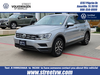 Certified 2021 Volkswagen Tiguan SE w/ Panoramic Sunroof Package image 1