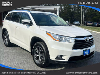 Used 2016 Toyota Highlander XLE image 1