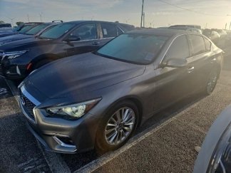 Used 2021 INFINITI Q50 Luxe w/ Cargo Package image 1
