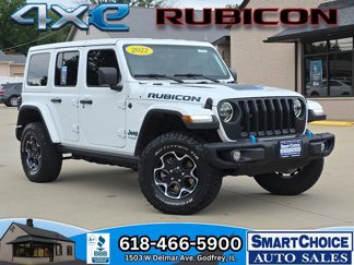 Used 2022 Jeep Wrangler Unlimited Rubicon 4xe w/ Steel Bumper Group image 1