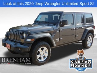 Used 2020 Jeep Wrangler Unlimited Sport S video 1