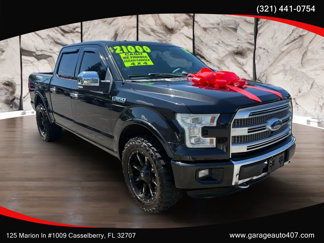 Used 2015 Ford F150 Platinum w/ Technology Package image 1