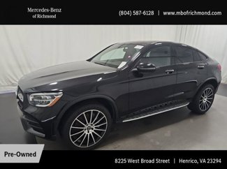 Used 2020 Mercedes-Benz GLC 300 4MATIC Coupe w/ AMG Line image 1