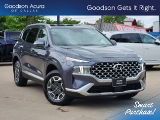 Used 2022 Hyundai Santa Fe Blue image 1