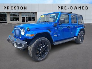 Certified 2022 Jeep Wrangler Unlimited Sahara w/ Cold Weather Group image 1
