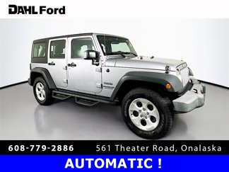 Used 2016 Jeep Wrangler Unlimited Sport image 1