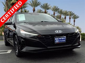 Certified 2023 Hyundai Elantra Blue image 1