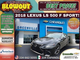 Used 2018 Lexus LS 500 F Sport image 1
