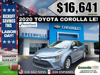 Used 2020 Toyota Corolla LE image 1