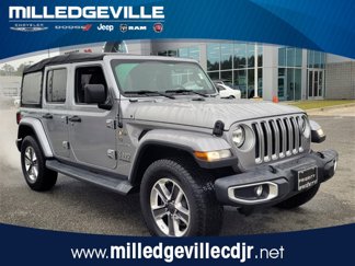 Used 2020 Jeep Wrangler Unlimited Sahara image 1