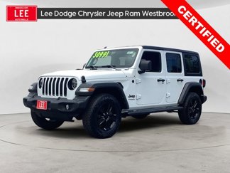 Used 2022 Jeep Wrangler Unlimited Sport image 1