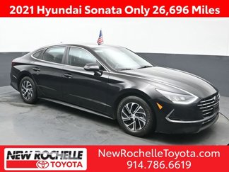 Used 2021 Hyundai Sonata Blue image 1