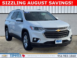 Used 2018 Chevrolet Traverse LT image 1