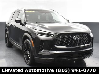 Certified 2025 INFINITI QX60 Luxe w/ Black Edition image 1