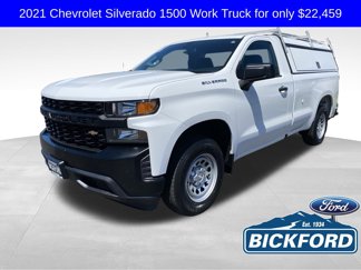Used 2021 Chevrolet Silverado 1500 W/T w/ WT Fleet Convenience Package image 1