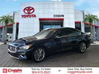 Used 2020 INFINITI Q50 Luxe w/ Cargo Package image 1
