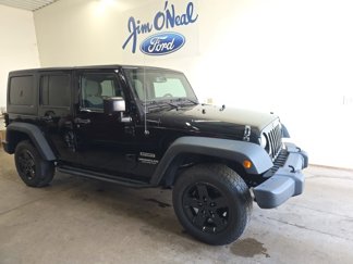 Used 2016 Jeep Wrangler Unlimited Sport w/ Quick Order Package 24S image 1