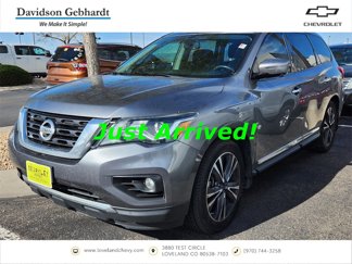 Used 2017 Nissan Pathfinder Platinum w/ Family Entertainment Package image 1