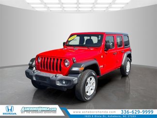 Used 2020 Jeep Wrangler Unlimited Sport S image 1