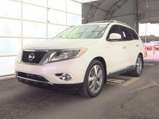 Used 2015 Nissan Pathfinder Platinum w/ Family Entertainment Package video 1