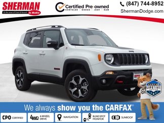 Certified 2022 Jeep Renegade Trailhawk w/ Sun/Sound Group image 1