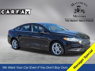 Used 2018 Ford Fusion SE w/ Fusion SE Technology Package image 1