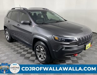 Used 2021 Jeep Cherokee Trailhawk image 1