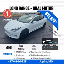 Used 2020 Tesla Model 3 Long Range image 1