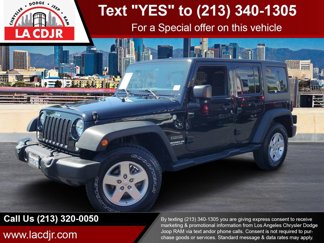 Used 2016 Jeep Wrangler Unlimited Sport w/ Quick Order Package 24S image 1
