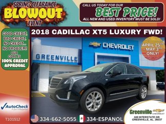 Used 2018 Cadillac XT5 Luxury w/ LPO, Sport Package image 1