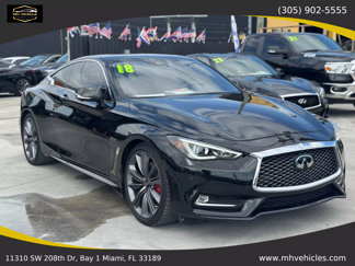 Used 2018 INFINITI Q60 Red Sport 400 w/ Pro Active Package image 1