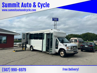 Used 2017 Ford E-450 and Econoline 450 Super Duty w/ Shuttle Bus Prep Package image 1