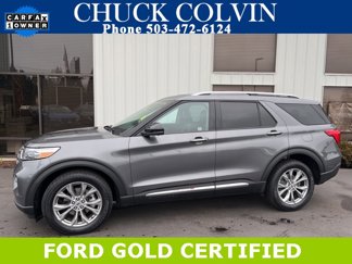 Certified 2023 Ford Explorer Limited w/ Equipment Group 301A image 1