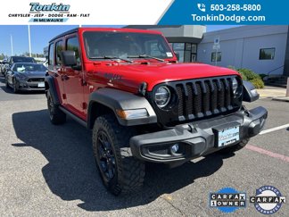 Used 2021 Jeep Wrangler Unlimited Sport image 1
