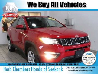 Used 2021 Jeep Compass Latitude w/ Sun and Sound Group image 1