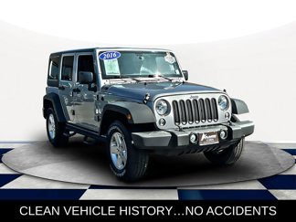 Used 2016 Jeep Wrangler Unlimited Sport w/ Quick Order Package 24S image 1
