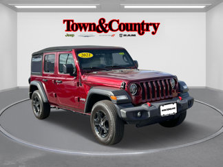 Certified 2021 Jeep Wrangler Unlimited Sport image 1