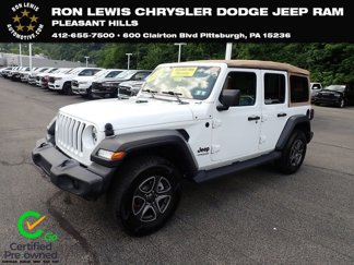 Used 2020 Jeep Wrangler Unlimited Sport image 1