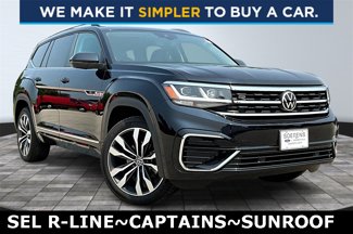 Used 2021 Volkswagen Atlas SEL R-Line image 1