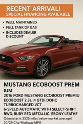 Used 2016 Ford Mustang Premium image 1