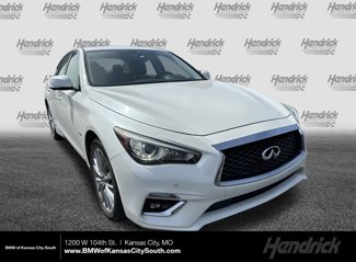 Used 2018 INFINITI Q50 Luxe w/ Essential Package (2.0T Luxe) image 1