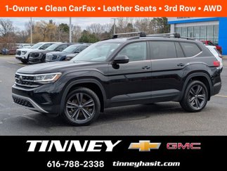 Used 2021 Volkswagen Atlas SE w/ Towing Package image 1