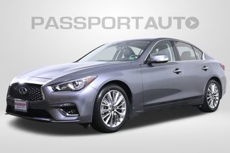 Certified 2021 INFINITI Q50 Luxe w/ Seat & Sound Package image 1