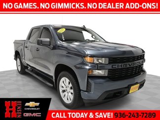 Used 2022 Chevrolet Silverado 1500 Custom w/ LPO, Dark Essentials Package image 1