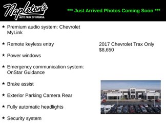 Used 2017 Chevrolet Trax LS image 1